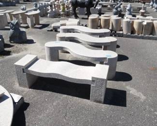 A well placed garden bench is always a big hit