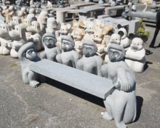 Just a little bit of monkey business and some whimsy to bring a laugh or two to your yard