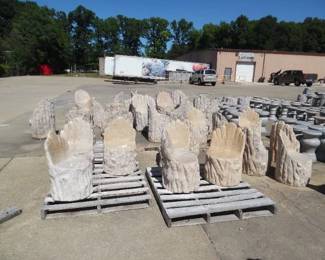 Add some seating to your woodland retreat