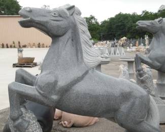 Large Mustang. Take a drive East on Grand River and see how nice these display