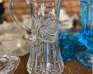 Crystal water pitcher