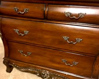 Antique dresser with marble top
