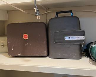 Vintage video cameras