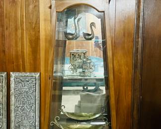 Vintage curio cabinet 