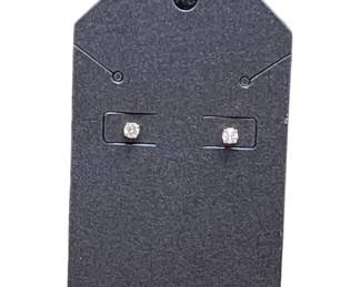 04 Spectacular 14kt Diamond Earrings