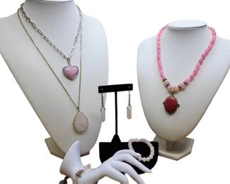 Pink Gemstone Jewelry