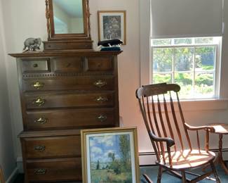 Standing Dresser with Mirror