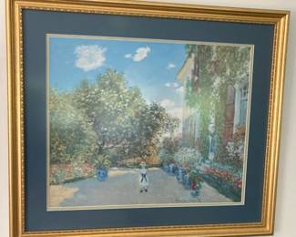 Claude Monet - Artist's House at Argentuil