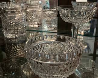 French Cut Crystal Glasses