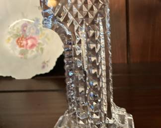 Carved #1 Crystal Glass