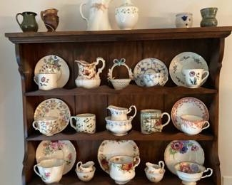 Tea Cup/Saucer Plate Collection