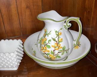 Flower Painted Tea Cup