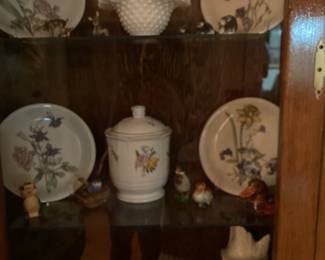 Flower Porcelain Cups/Plate Collection