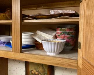 Painted Kitchen Bowls