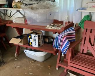 Wooden Outside Table