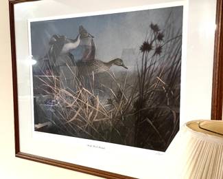 Ducks Unlimited, Scotch Pond-Pintails by Robert Wyatt. Number 3432 of 5000. 