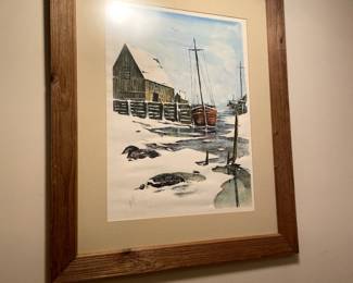 Original painting by Ted Beaudoin. 