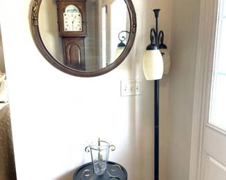 Vintage round mirror