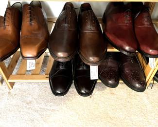 Ferrini and Allen Edmonds size 13 shoes that have never been worn! Others have light use. 