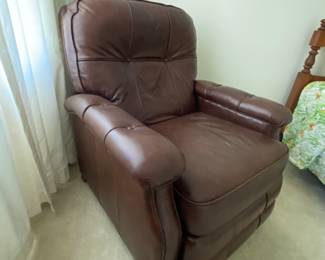 Bradington Young leather recliner