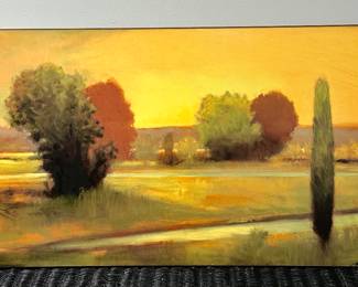 Landscape Print, Signed