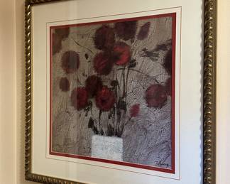 Floral Still Life, Signed