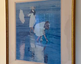 "Wading for Shells" Candace Lovely Print