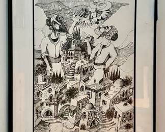 Signed C. Efrony Artwork