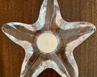 Simon Pearce Starfish Tealight Votive