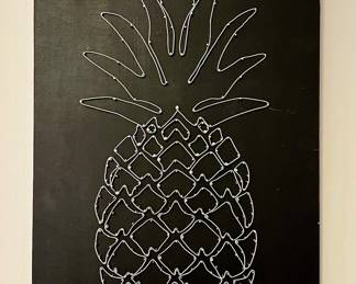 Wire Pineapple Art