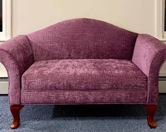 Petite Chenille Loveseat 