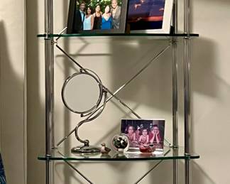 Glass Etagere