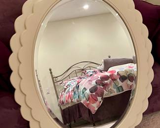 Sidney Arthur Scalloped Mirror