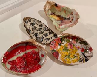 Decoupage Shells