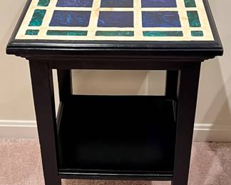 Tile Top Side Table