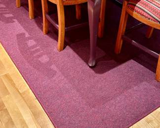 Bound Area Rug - Maroon - 6'6" x 9'1"