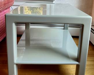(2) Gray End Tables