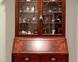 Vintage Heldense of Holland Secretary Desk with Storage