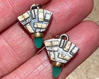 Sterling & 18K Earrings