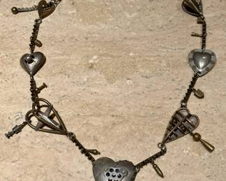 Whimsical Sterling Silver Necklace 