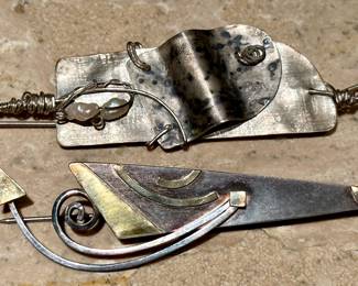 Sterling Silver Pins