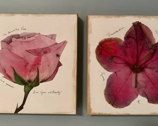 The Immortal Rose & Rhododendron Stretched Canvas Prints