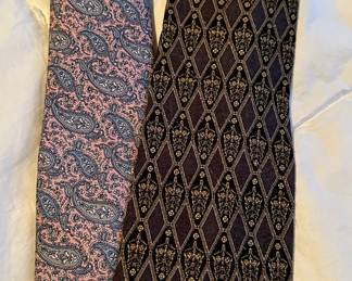 Christian Dior & Valentino Ties