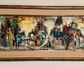 Oil on Canvas, Signed 