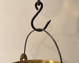 Circa 1870 English Brass Salter Scale