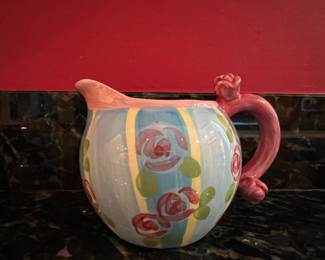 Hand Painted Creamer