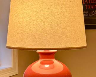 Haeger Pottery Lamp (Terracotta)