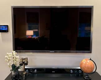 Samsung TV (Model #HW-C450) & Samsung Sound Bar & Subwoofer