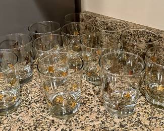 Libby Gold Star Glasses