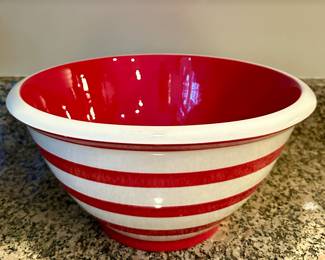 Striped Mixing Bowl